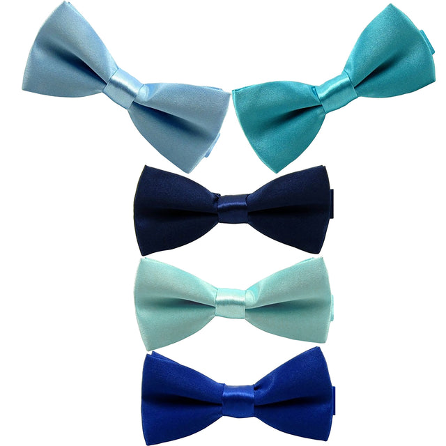 boy solid smooth bowties multiview