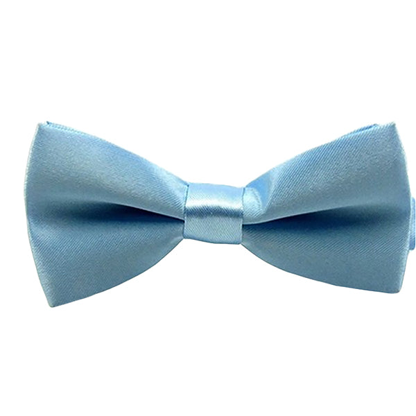 boys baby blue formal bow tie