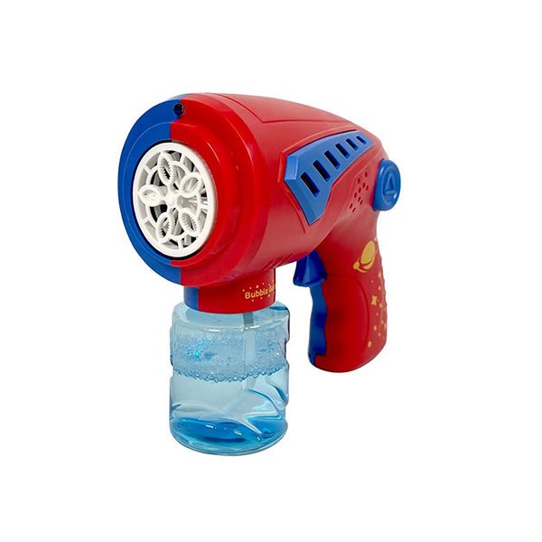 Grafix Turbo Bubble Blaster Gun – Handheld Bubble Machine With Solution – Party Toy For Kids