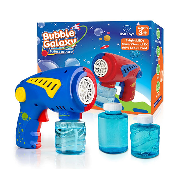 Bubble Galaxy Bubble Blower with Solution- Summer Fun Outdoor Activity - Main