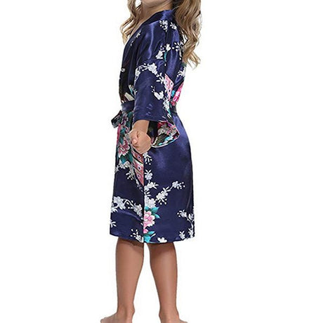 Child Robe, Navy Blue