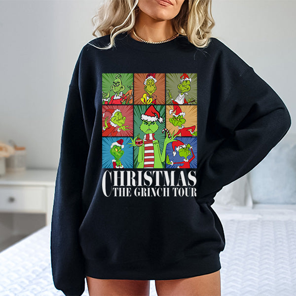 The Grinch Tour Christmas Sweatshirt. All SKUs