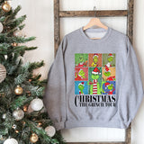 Grinch Christmas Sweatshirt. All SKUs