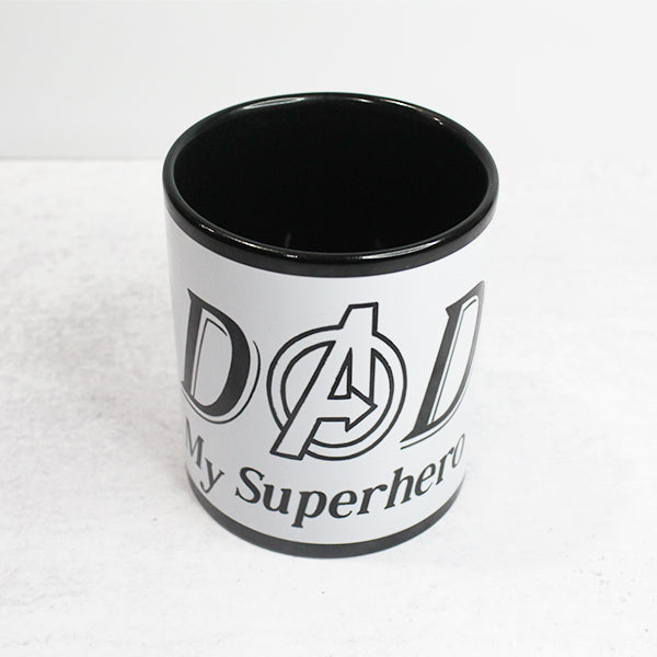 Novelty Fathers Day Mugs Dad My Superhero Son, Novelty Coffee Cups, Gifts for Dads, Gifts for Fathers - Topview