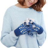 Stylish Touch Screen Gloves - Gifts Are Blue - 1