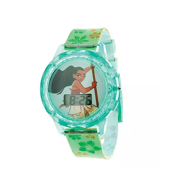 Disney Moana LCD Watch with Gift Box for Girls - Close Up