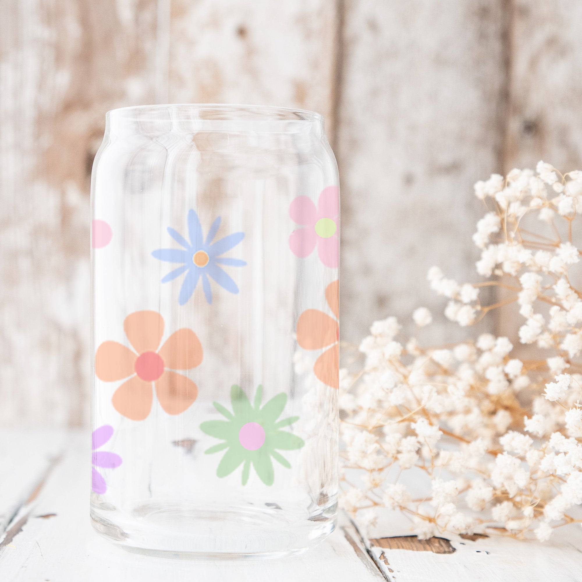 These libby glass can are made to order for your special event.