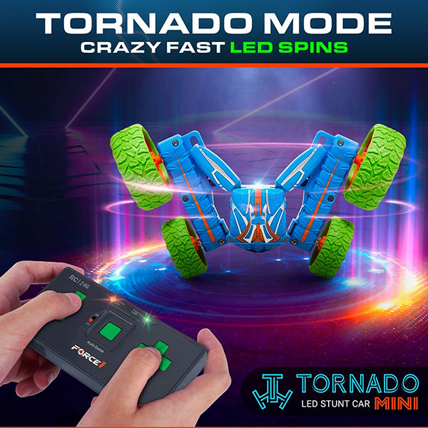 Mini Stunt Tornado Racer Car - Remote Control - Fast Spins
