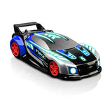 Force1 Techno Racer, LED RC Music Car, 1:20 Racing Series, Ages 6+, Car Only - Blue