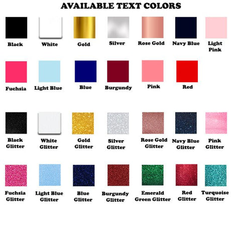 Bachelorette Party Bridesmaid Tees Print Color Options