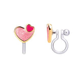 Heart 2 Heart Clip-On Earrings by Girl Nation - Main - Clip-Ons