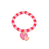 Girl Nation Bracelet - Glittery - Main - Pink / Heart 2 Heart