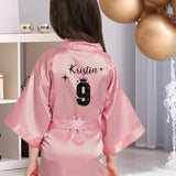 Spa Party Robes for Girls, Girl Robes for Birthday Parties Personalized