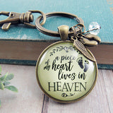 A Piece of My Heart Sentimental Gift for Parents - Miscarriage Gift Keychain