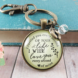 Sentimental Miscarriage Gift for Mom - I Carried You Every Second of Your Life - Keychain