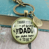 gutsy-goodness-thank-for-being-the-dad-you-didnt-have-to-be-father-figure-keychains-alt1_sm, Father's Day Gifts, Gifts For Dads, Gifts For Fathers