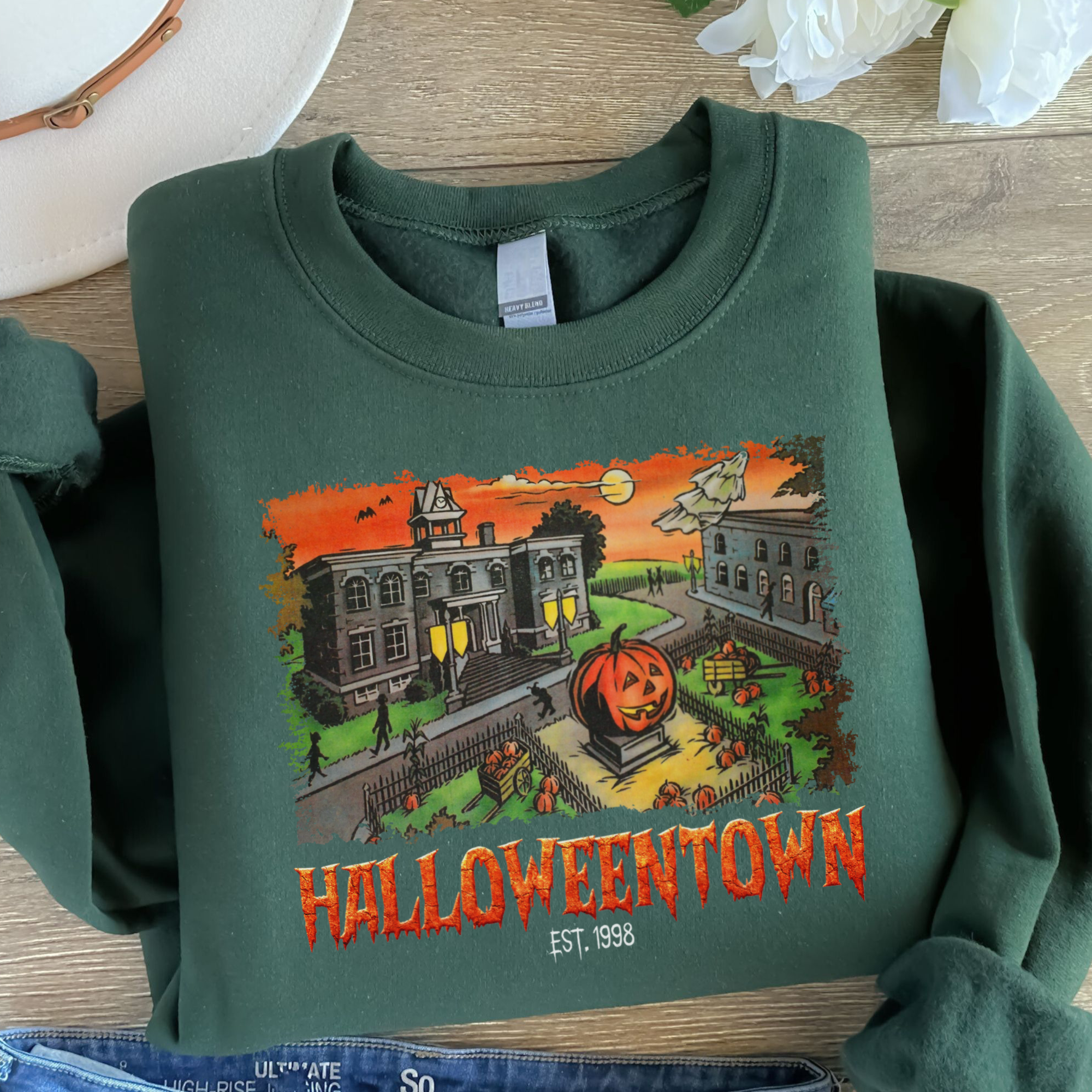 A great Sweatshirt to get in on the Halloween spirit. allSKUs