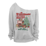 Comfy and soft sweatshirt to wear watching Christmas movies. All SKUs