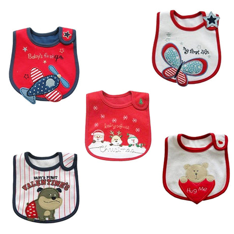 Holiday Baby Bibs Waterproof Bibs Variety Selection