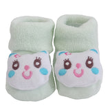 Cute Infant Baby Cotton Socks Shoes, 0 to 6 Months - Gifts Are Blue - 7