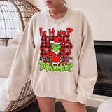 Is It Me, Am I The Drama Grinch Sweatshirt - Christmas Sweatshirt - Sizes S to 5XL