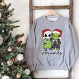 Jack and The Grinch Friends Sweatshirt - Christmas Sweatshirt - Sizes S to 5XL