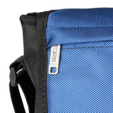 Sparco Blue Crossbody Messenger Style Laptop Bag - SL, Closeup, Blue