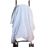 2 Pack Pre-Washed 100% Muslin Cotton Swaddle Blanket Gift Set, Large, 47 x 47 - Gifts Are Blue - 4