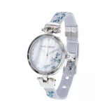 Laura Ashley Womens Watch - Silver and Blue - Mesh Band - Main