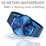 LIGE Mens Classic Elegance Watch, Waterproof, all SKUs