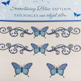 Temporary Something Blue Tattoos - Gifts Are Blue - 2