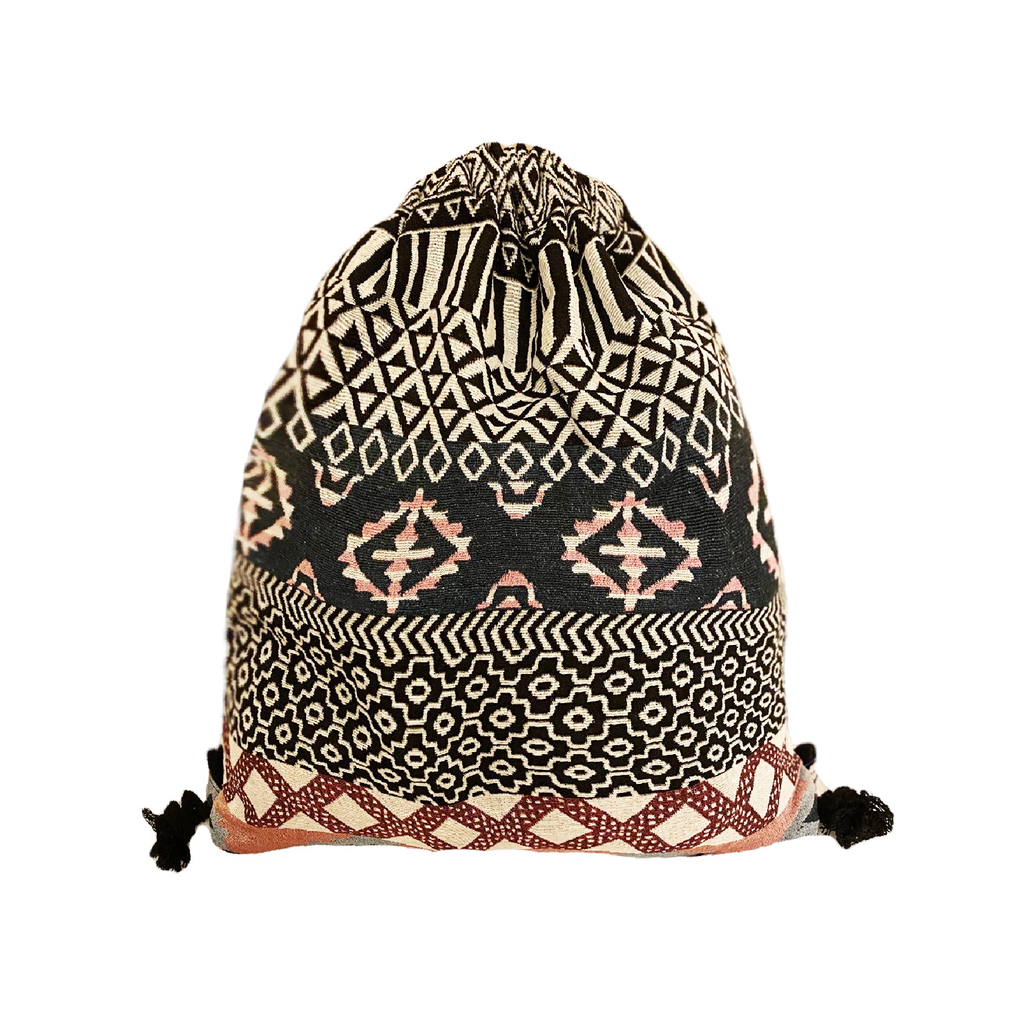 lilyhood boho chic drawstring backpack LHB8 main