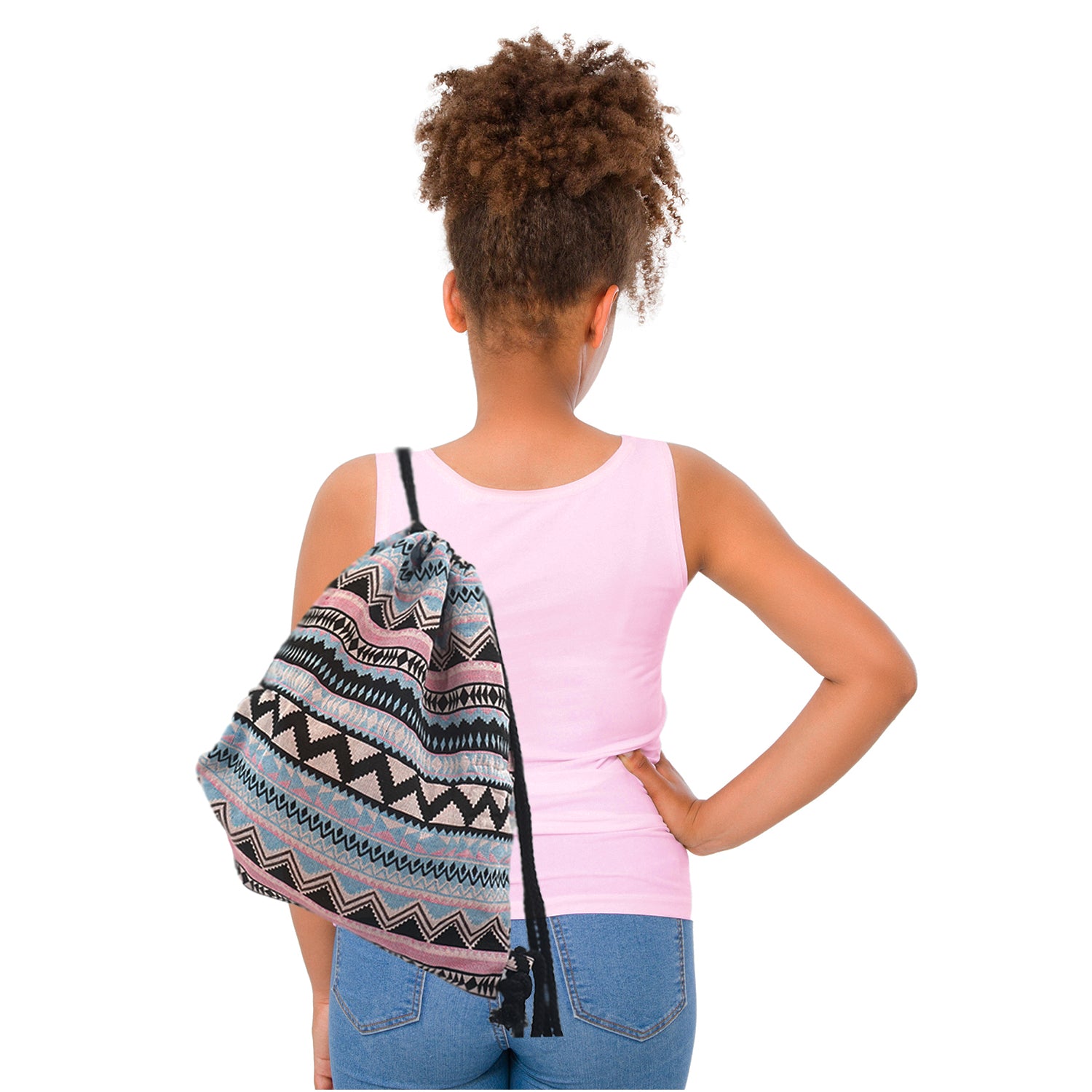 lilyhood boho drawstring backpacks with model_highres
