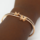 Rose Gold Butterfly Bracelet, Wedding Gifts, Maid Of Honor Proposal Gifts, Bridal Proposal Gifts; ALT 5 - all SKUs
