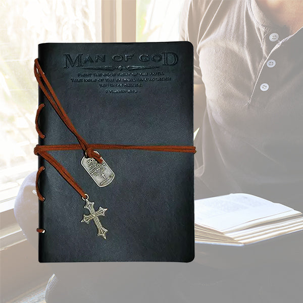 Man Of God Prayer Journal A Christian Journal With Bible Scriptures And Devotional Pages, Daily Devotionals, Christian Men Journals, Man of God, Christian Journals - Background