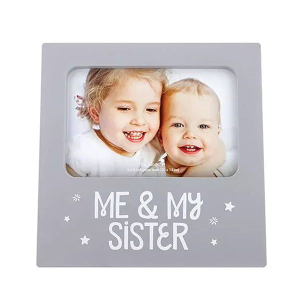 Me and My Sister Photo Frame for Nursery Decor