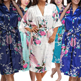 Medium Length Womens Kimono Robe   all SKUs