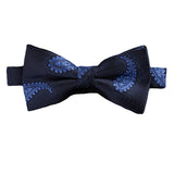 Pre-Tied Fashionable Blue Bow Ties - Gifts Are Blue - 3