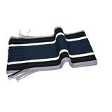 Winter and Fall Mens Scarf, Navy Blue