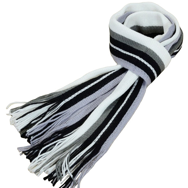 Winter and Fall Cashmere Feel Blue Mens Scarf