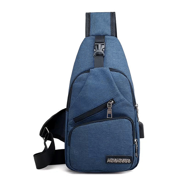 sling bag blue