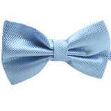 Mens Pre-Tied Blue Bow Tie for Formal Events - Gifts Are Blue - 4