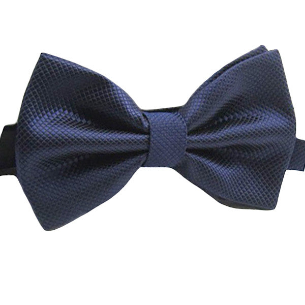 Mens Pre-Tied Blue Bow Tie for Formal Events - Gifts Are Blue - 3