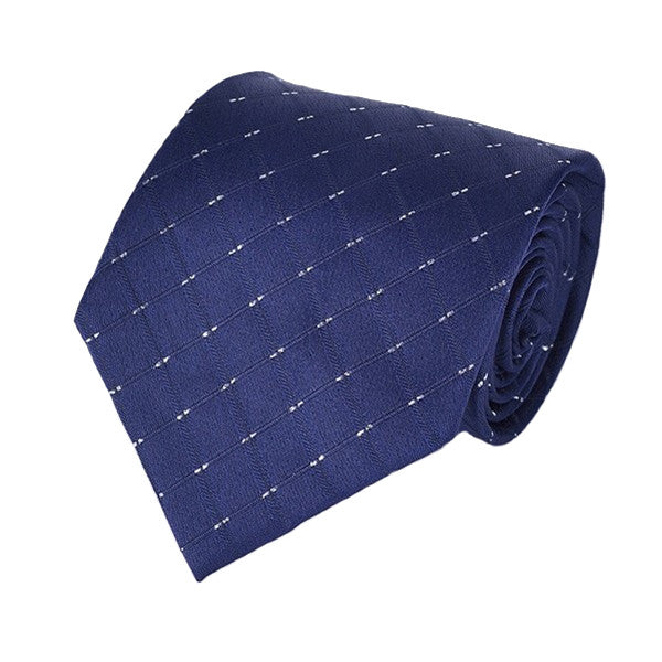 Mens Formal Slim Arrow Designer Blue Tie, SA18 - Gifts Are Blue