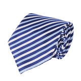 Mens Formal Slim Arrow Designer Blue Tie, SA28 - Gifts Are Blue