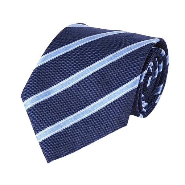Mens Formal Slim Arrow Designer Blue Tie, SA32 - Gifts Are Blue