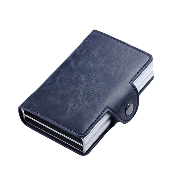 mens navy blue rfid wallet main