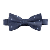 Pre-Tied Fashionable Blue Bow Ties - Gifts Are Blue - 4