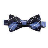 Pre-Tied Fashionable Blue Bow Ties - Gifts Are Blue - 5