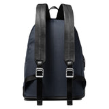 Mens Logo Woven Backpack by Michael Kors, 37F9LKSB2C, Medium, Back, Navy